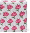 E-Tailor® Hand-Block Printed Pre-Cut Floral Cotton Fabric by E-Tailor