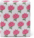 E-Tailor® Hand-Block Printed Pre-Cut Floral Cotton Fabric by E-Tailor