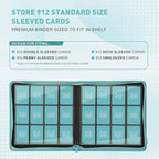 Premium Card Binder 12 Pocket for 720 Pockets Trading Card Binder, PU Zipper - Image 3