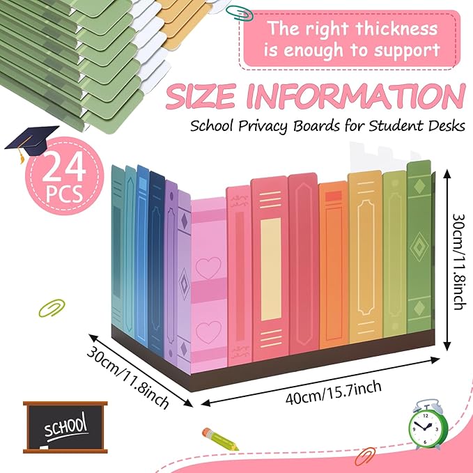 Honoson 24 Pcs Bulk Inspirational Privacy Folders - Image 2