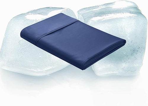 Bamboo Viscose Flat Sheets Only, Sateen Weave Twin Size Flat Sheet Only by ZaizaiHome