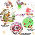 Zythron 8 Pack Horse Diamond Art Coasters, Diamond Painting Coasters Kits | - Image 3