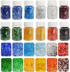 HappyFiller 12 Box Crushed Glass Sand Broken Pieces by HappyFiller