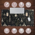 Black Aesthetic Desk Mat - Image 6