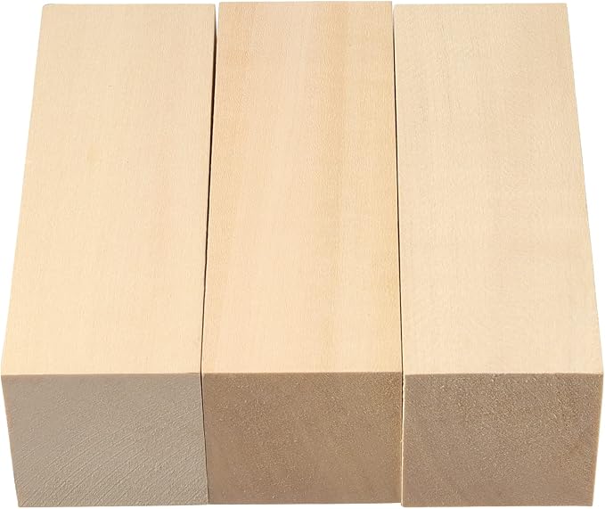 JOIKIT 10 Pack 6 x 2 x 2 Inches Basswood Carving Blocks, Unfinished Soft Wood - Image 7