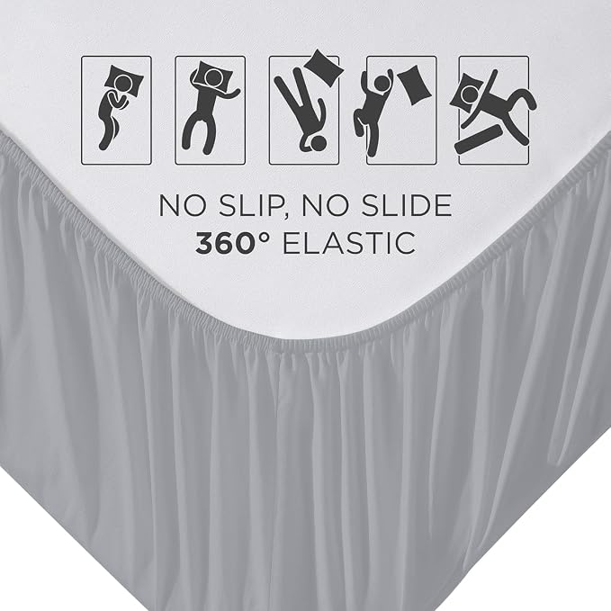 Royale Linens Fitted Sheet King - Image 5
