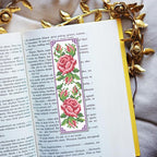 FREEBLOSS 6 Set Cross Stitch Bookmark Kit Cross Stitch Kit Vine Flowers Stamped - Image 5
