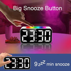 Topski Loud Alarm Clocks for Bedrooms Heavy Sleepers, Digital Bedside Clock - Image 4