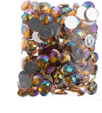 John Bead 200 Pieces 16mm, Acrylic Round Flat Back Rhinestones - Image 2