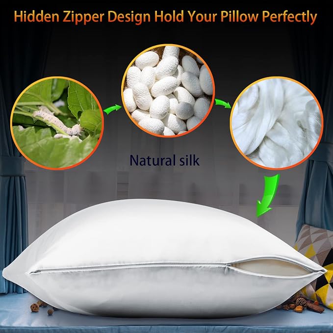 Mulberry Silk Pillowcase 2 Pack - Image 5