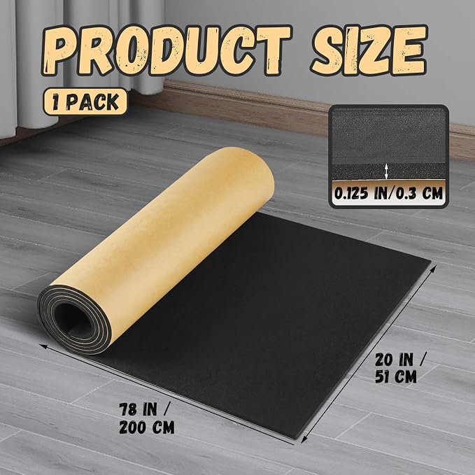 Pangda 1 Piece 78 x 20 x 1/8 Inch Extra Large Marine Foam Roll Closed Cell - Image 2