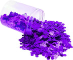 Mandala Crafts 6mm Flat Round Purple Sequins by MandalaCrafts
