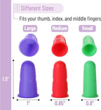 Mr. Pen- Hot Glue Gun Finger Protectors, Rubber Fingers Tips, Rubber Finger - Image 3