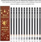 Fuxi Art Supplies for Teens 14-16 Girls, Professional Sketch Book and Pencils - Image 3