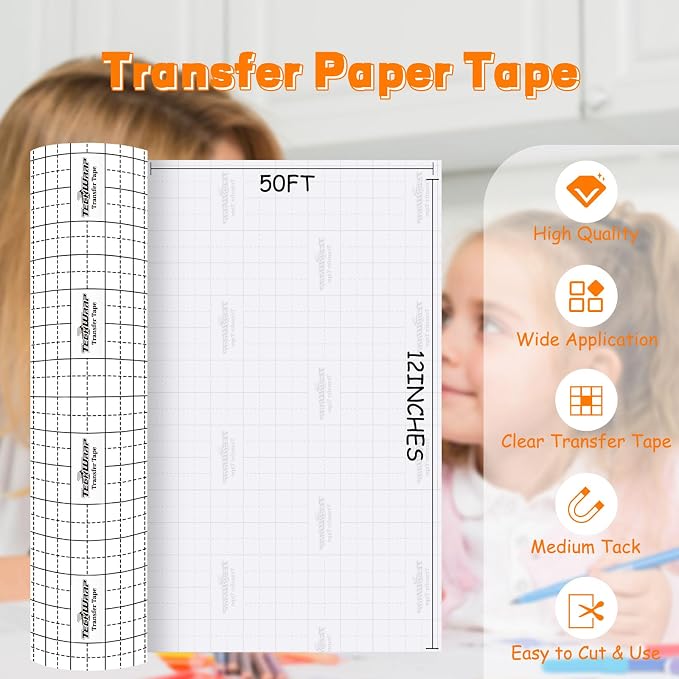 TECKWRAP Transfer Tape for Vinyl - Image 3