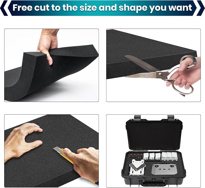 3 Pcs 16 x 12 x 2 Inches Foam Inserts - Image 4