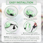 Honoson Mini Craft Iron Mini Heat Press Small Iron 3.93 x 2.36 x 2.76 in - Image 3