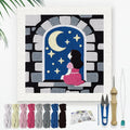 Doodlream Gazing at Moon Stars Night Needle Kit by Doodlream