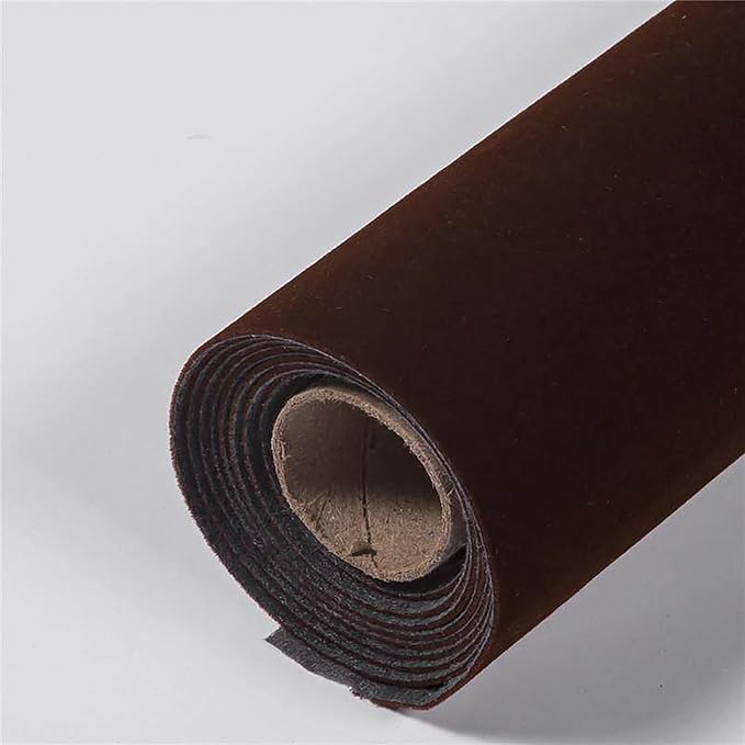 Coffee Large Size Self Adhesive Soft Velvet Drawer Liner DIY Fabric Felt Liner - Image 5