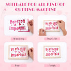 Tintnut Pink Permanent Vinyl 8pcs 12x10in Mulberry Pink Adhesive Vinyl | Solid - Image 3
