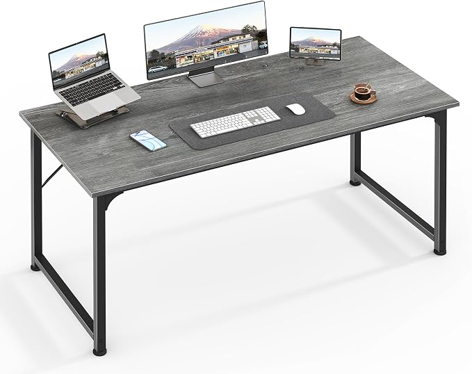 Huuger Computer Desk, 48 Inch Office Desk, Gaming Desk by Huuger