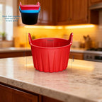 Air Fryer Baking Cups Ideal for Cupcakes, Eggs & Desserts. | Food-Grade - Image 2