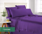 Queen Pillowcases by Pure Bamboo, Genuine 100% Organic Viscose Derived from - Image 5
