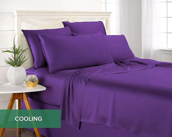 King Pillowcases by Pure Bamboo, Genuine 100% Organic Viscose Derived from - Image 5