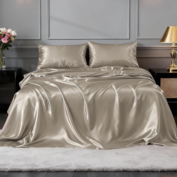 FreshCulture Satin Sheets California King - Image 2