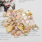 30pcs Mixed Enamel Charms Pendants - Image 5