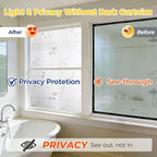 OHTMERU Window Privacy Film Decorative - Image 3