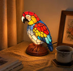 Eastyle Colorful Parrot Lamp, Resin Bird Decor Light by Unknown