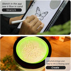 Lemofuta 20" Automatic Drift Sandscape – Zen Sand Art Display - Image 4