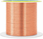 Mandala Crafts 14 Gauge Copper Tone Anodized Aluminum Craft Wire, 60 FT | - Image 2