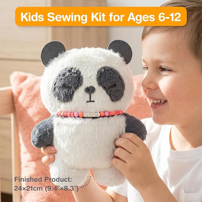 Avenir My First Sewing Kit for Kids Ages 6-8 | Learn to Sew Stuffed Animal - Image 4