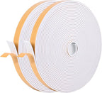 Self Adhesive Foam Tape Weatherstrip 1/2in x 1/4in x 42Ft High Density Foam by Kikerike