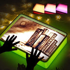Odoorgames Sand Painting Light Box, Sensory Light Table by Odoorgames