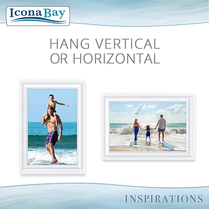 Icona Bay 4x6 Picture Frames, 6 Pack, Contemporary, Inspirations | These Icona - Image 7