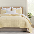 HORIMOTE HOME Quilt King Size Light Yellow, Lightweight Quilt by HORIMOTEHOME