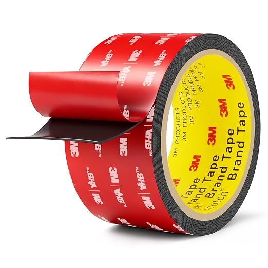 3M Double Sided Tape Heavy Duty 2in x 10ft, Heavy Duty Removable Mounting Tape by P7yaumy