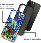 Case for iPhone 15 Plus, Scratch Resistant Hybrid Double Layer Hard - Image 2
