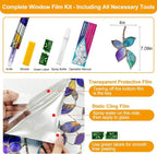 Countewol Privacy Window Film Upgraded 24H Day & Night Privacy Heat Insulation - Image 8