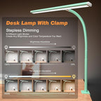 Airlonv LED Desk Lamp for Office Home, Eye-Caring Desk Light - Image 2