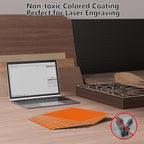 8 Pack Pre-Painted Colored Plywood Sheets, DIY Crafts, Ornaments & Models Making - Image 3