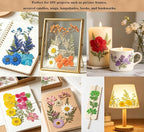 Dried Flowers, Resiners 80Pcs（Trending Colors） Pressed Flowers - Image 4