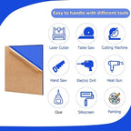 2 Pack 16'' x 20'' Translucent Blue Acrylic Sheet, 3mm Thick Acrylic Plastic - Image 4