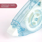 LONGKEY 8 Pack Scrapbook Tape Double Sided Tape Roller - Image 4