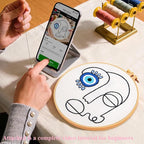 Beginner Embroidery Starter Kits, Abstract Embroidery Kits - Image 4