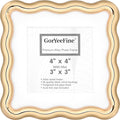 High-End Gold 4x4'' Square Zinc Alloy Picture Frames, by GorYeeFine