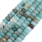 Songxi 5x8mm Natural Blue Amazonite Beads, Gemstone - Image 3